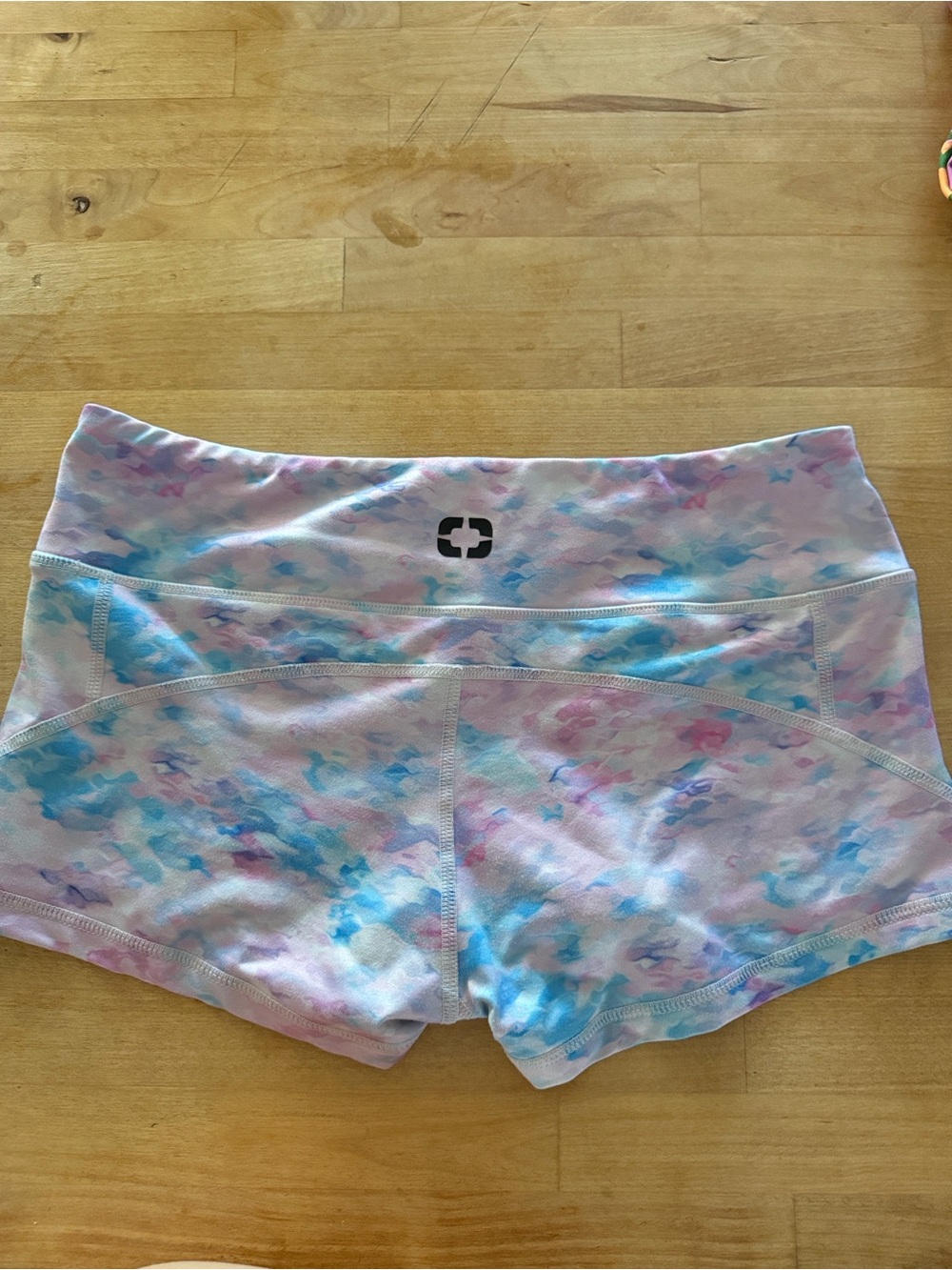 3inch Tie-Dye Athletic Shorts with Wide Waistband